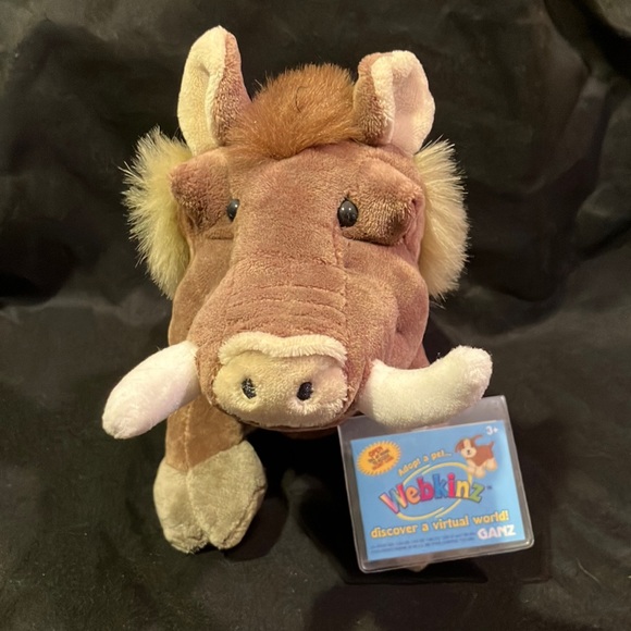 ✨Webkinz Warthog✨ - Excellent condition. Tag has not been removed. - Picture 1 of 6